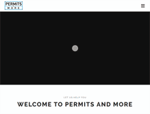 Tablet Screenshot of permitsandmore.com